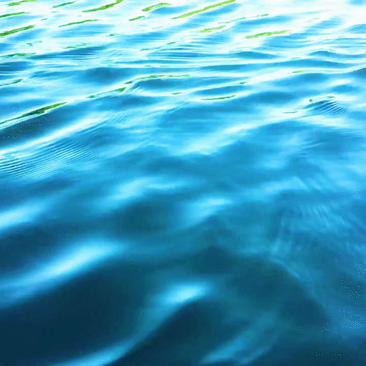 An animation of rippling water